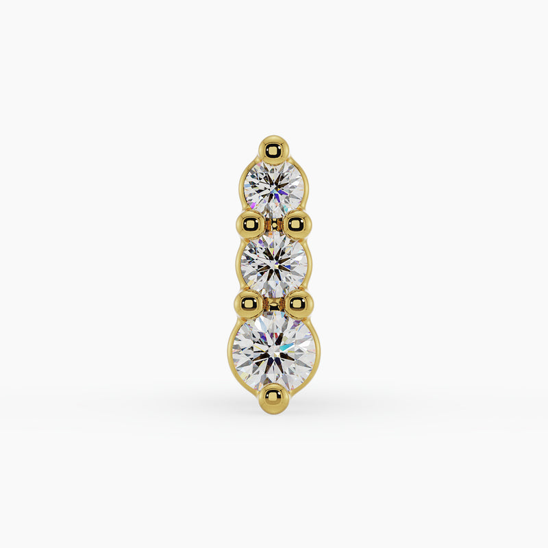 Gradient Diamonds Push Pin End