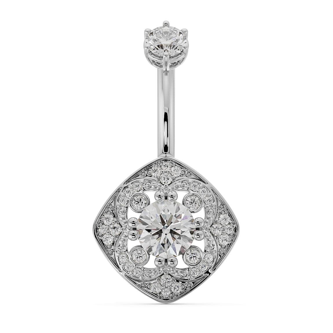 Fleur de Chance Navel Ring | 14K Gold | Fresh Trends – FreshTrends