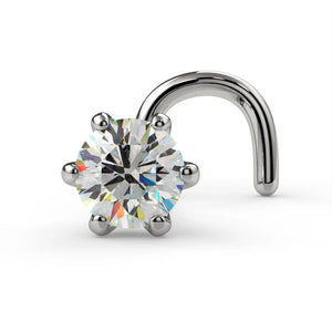 3mm Astra Diamond Nose Ring