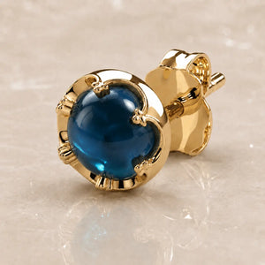 Reina London Blue Topaz Stud Earring