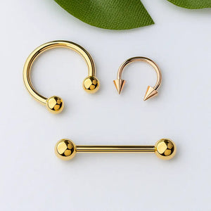 Body Gems Solid 14K Gold Body Jewelry Essentials | FreshTrends