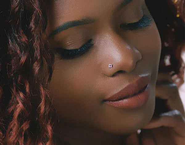 Gemstone Nose Rings
