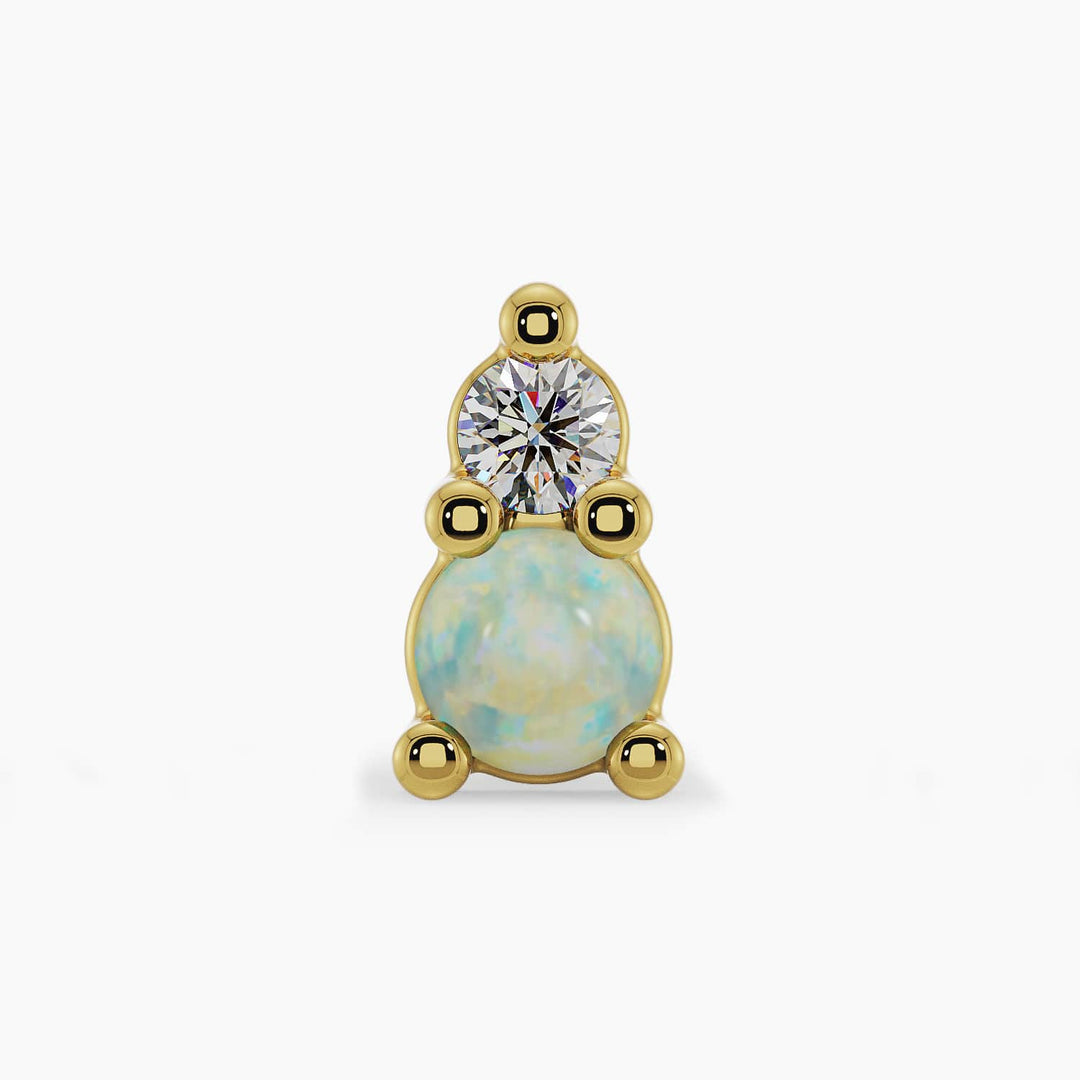 L'Amour | Venus & Mars Gem Push Pin End