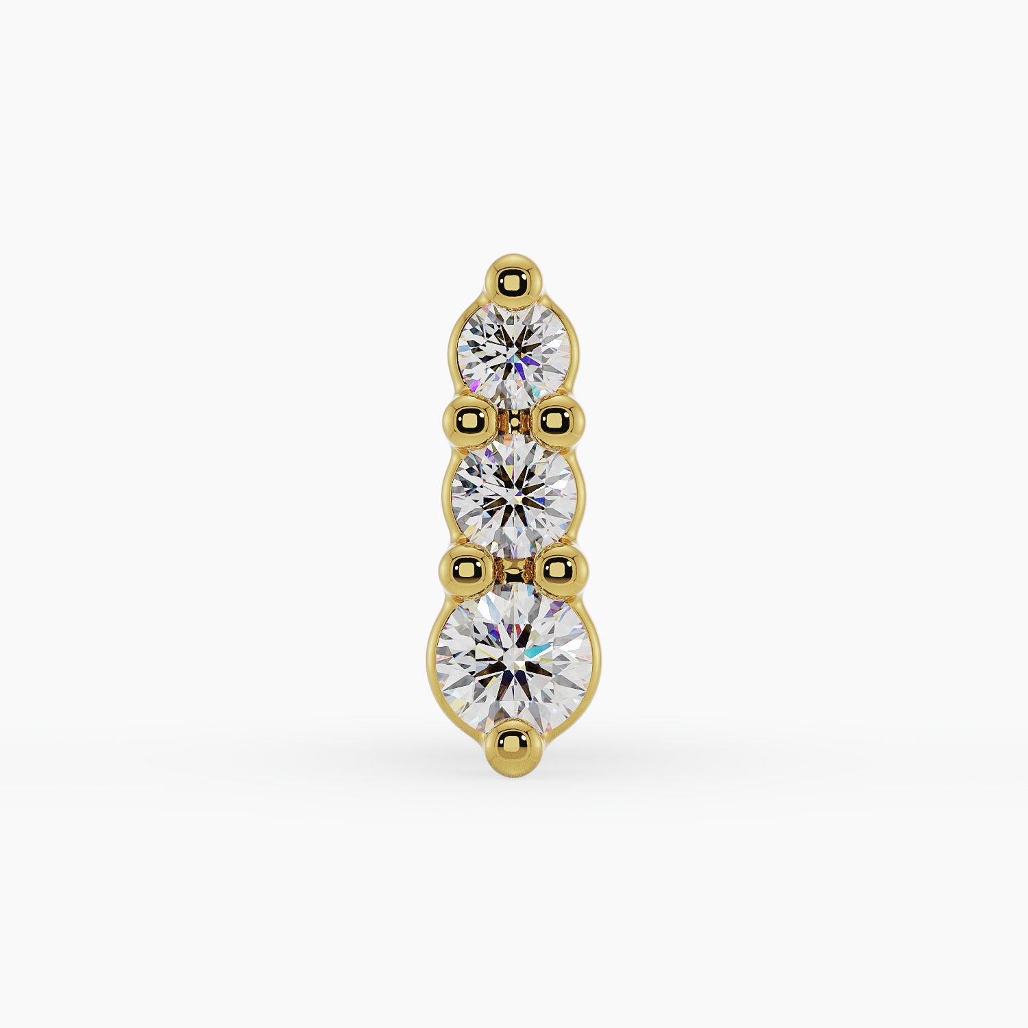 Gradient Diamonds Push Pin End