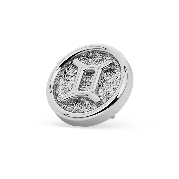 Gemini Zodiac Flat Back Stud