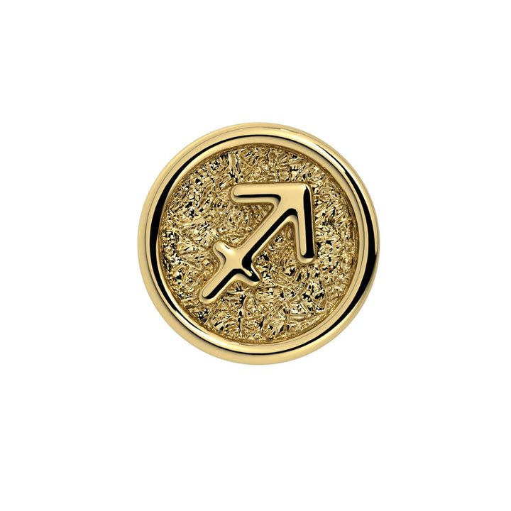 Sagittarius Zodiac Piercing Stud End