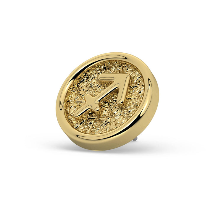 Sagittarius Zodiac Piercing Stud End