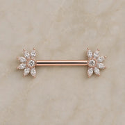 Jasmine Diamond Nipple Barbell