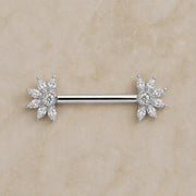 Jasmine Diamond Nipple Barbell