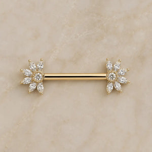 Jasmine Diamond Nipple Barbell