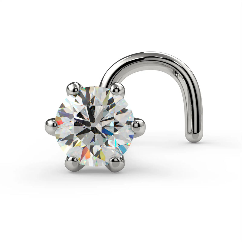 3mm Astra Diamond Nose Ring