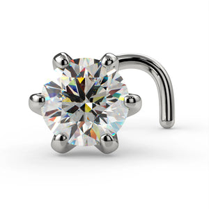 4mm Astra Diamond Nose Ring