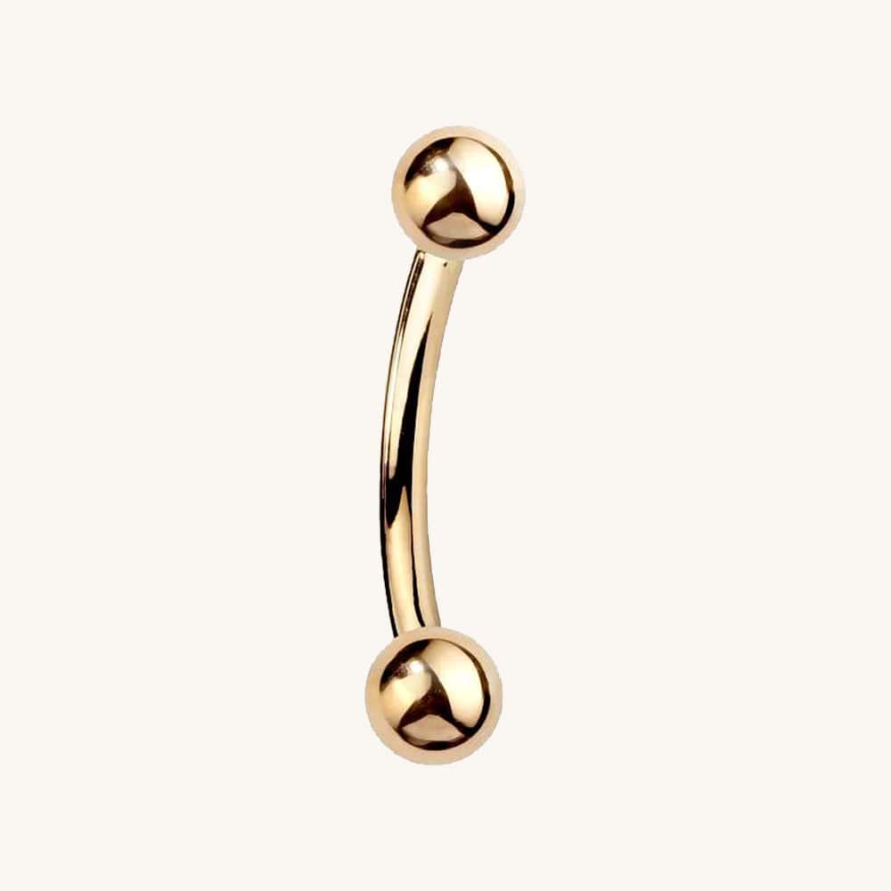 Curved nipple piercing on sale