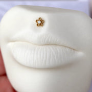 Daisy Diamond Flat Back Stud