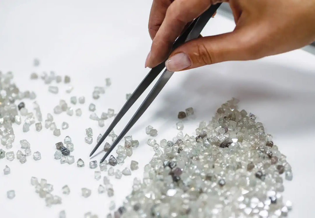 Sorting diamonds