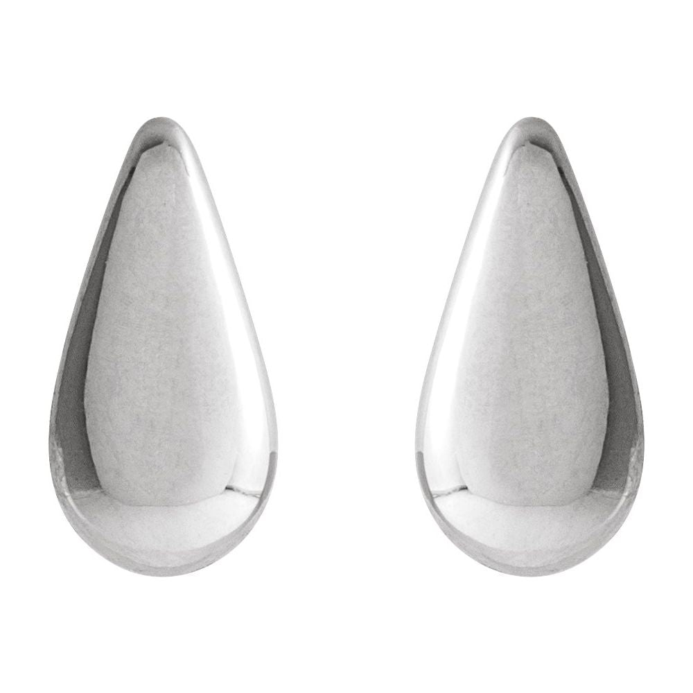 Gold Drop Stud Earrings