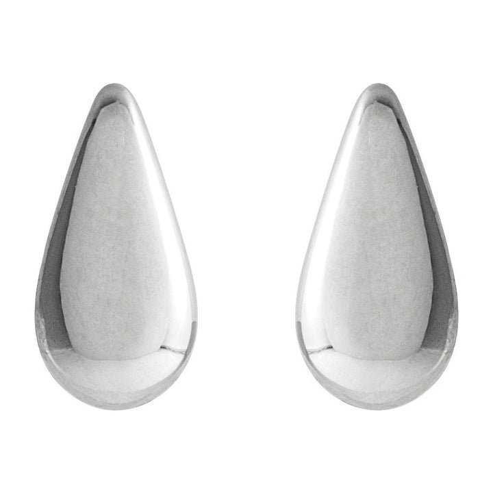 Gold Drop Stud Earrings