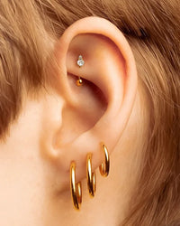 hoop earrings