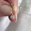 Petite Cubic Zirconia 14K Gold Belly Ring