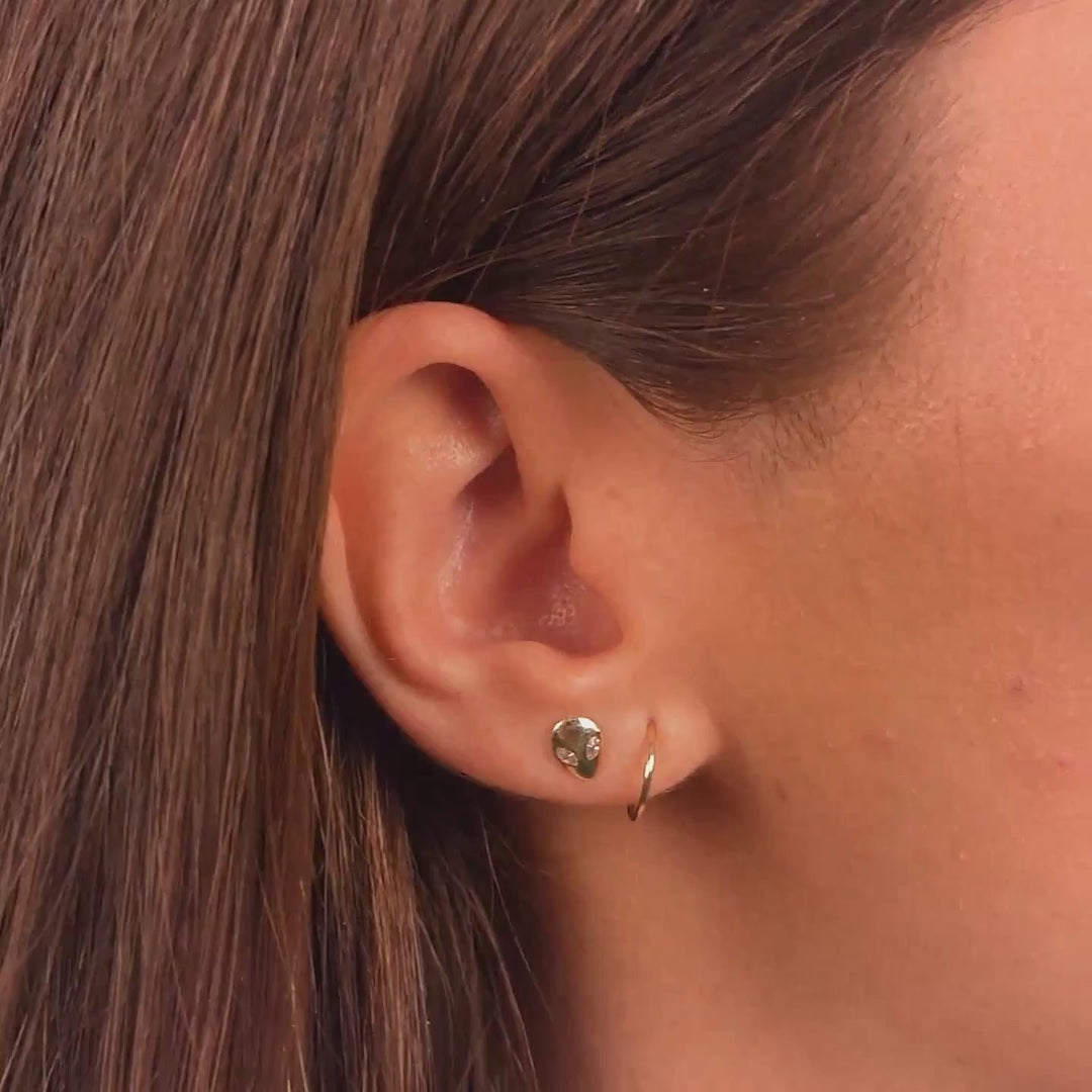 Alien Diamond Earring