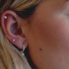 Perlage diamond earrings
