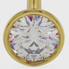 Bezel Curved Barbell