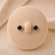 Reina Diamond or Gemstone Nipple Barbell