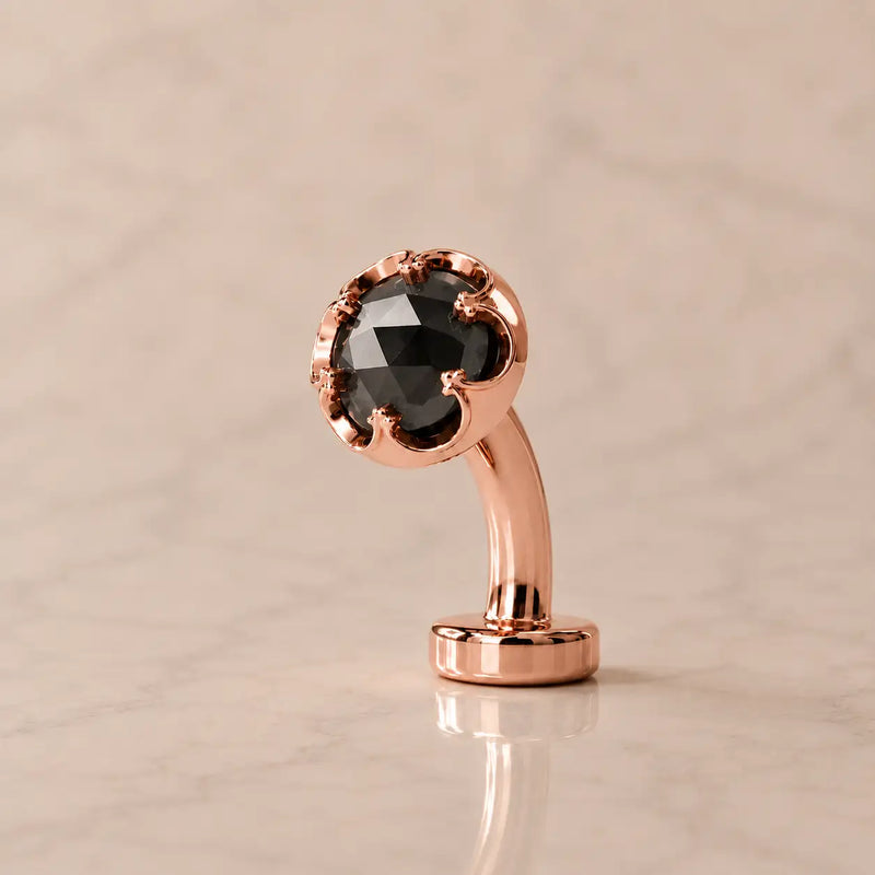 Reina Crown Floating Navel Ring