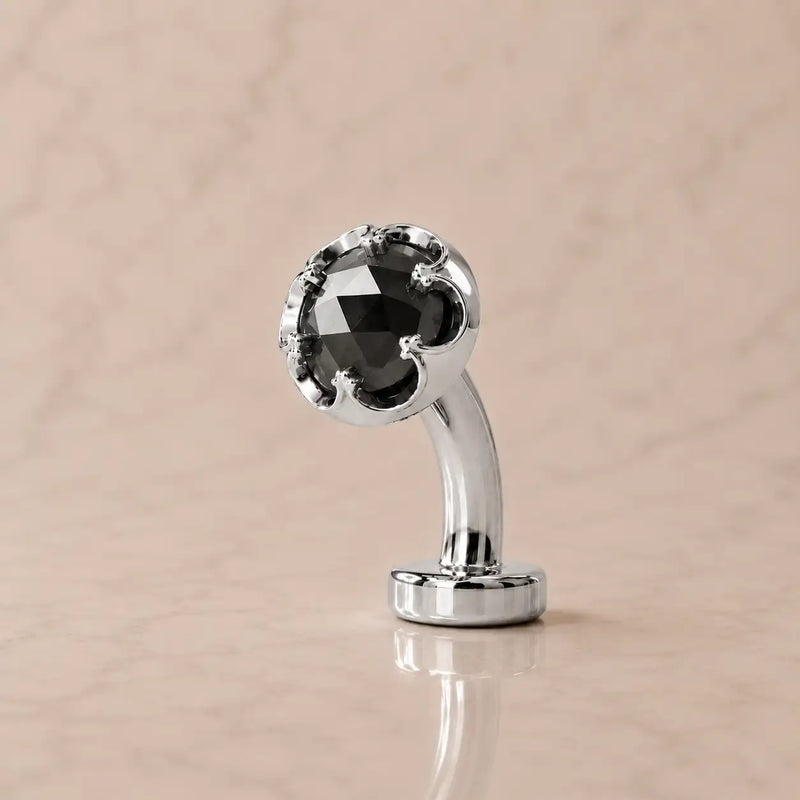 Reina Crown Floating Navel Ring
