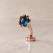 Reina Crown Floating Navel Ring