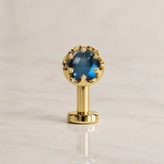Reina Crown Floating Navel Ring