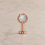 Reina Crown Floating Navel Ring