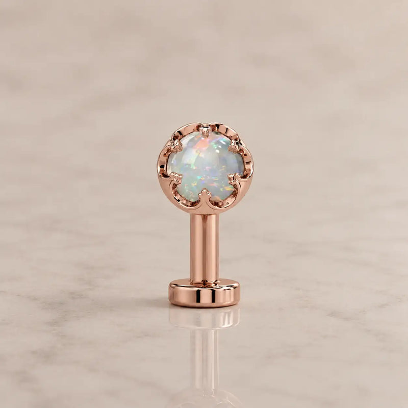 Reina Crown Floating Navel Ring