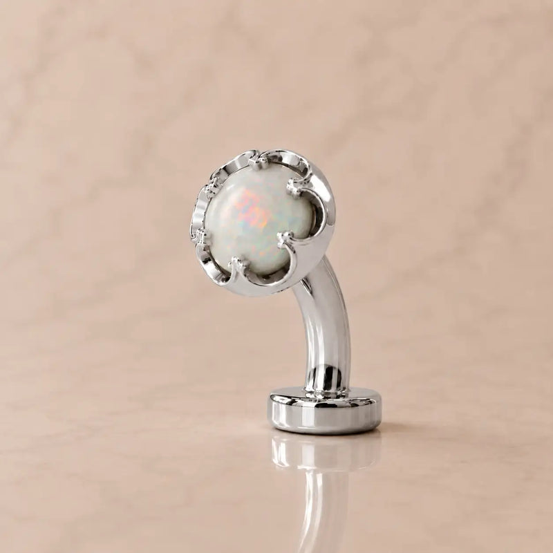 Reina Crown Floating Navel Ring