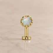Reina Crown Floating Navel Ring