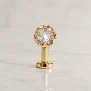 Reina Crown Floating Navel Ring