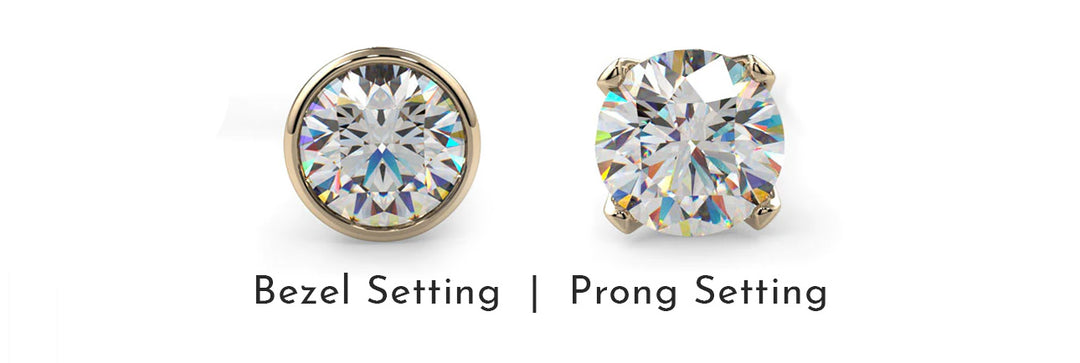 stone settings bezel prong
