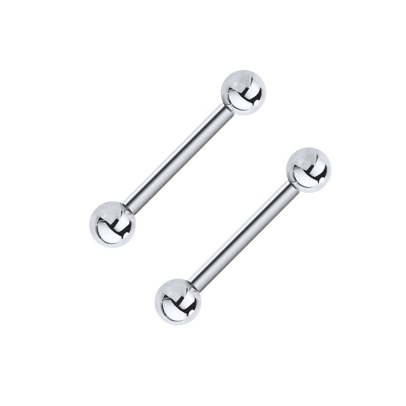 Straight Barbell Nipple Ring Gift Set