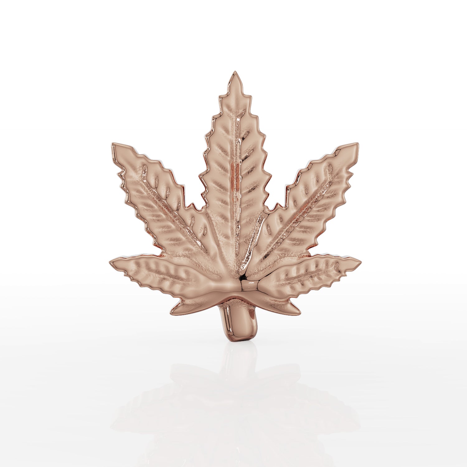 Weed plant deals belly button rings