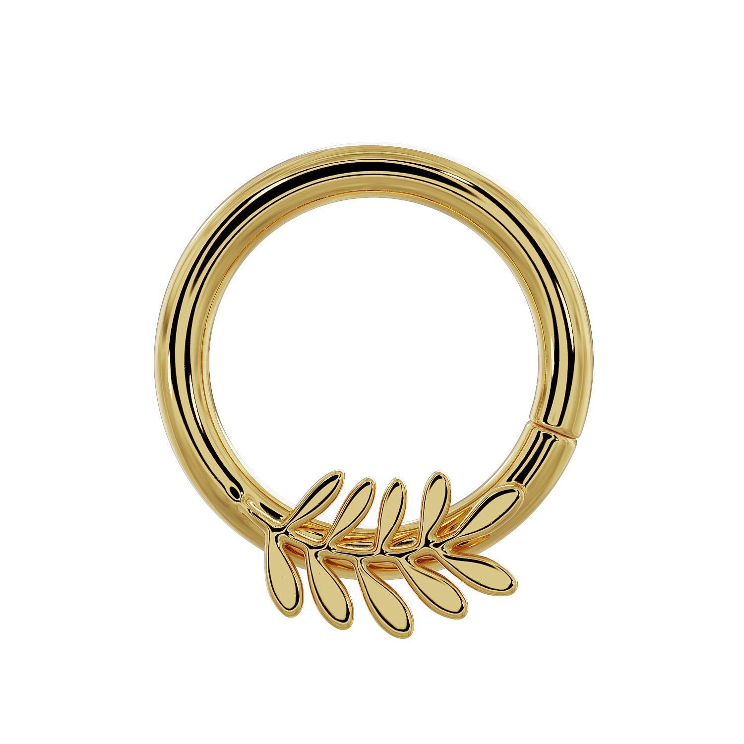 Transparent Gold Leaf Ring – Resity Shop