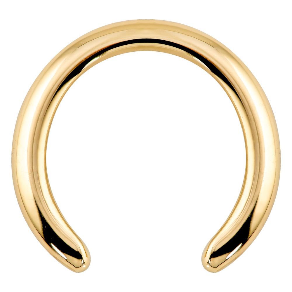 1.5mm Band 14K Gold Ear Cuff-14K Yellow Gold