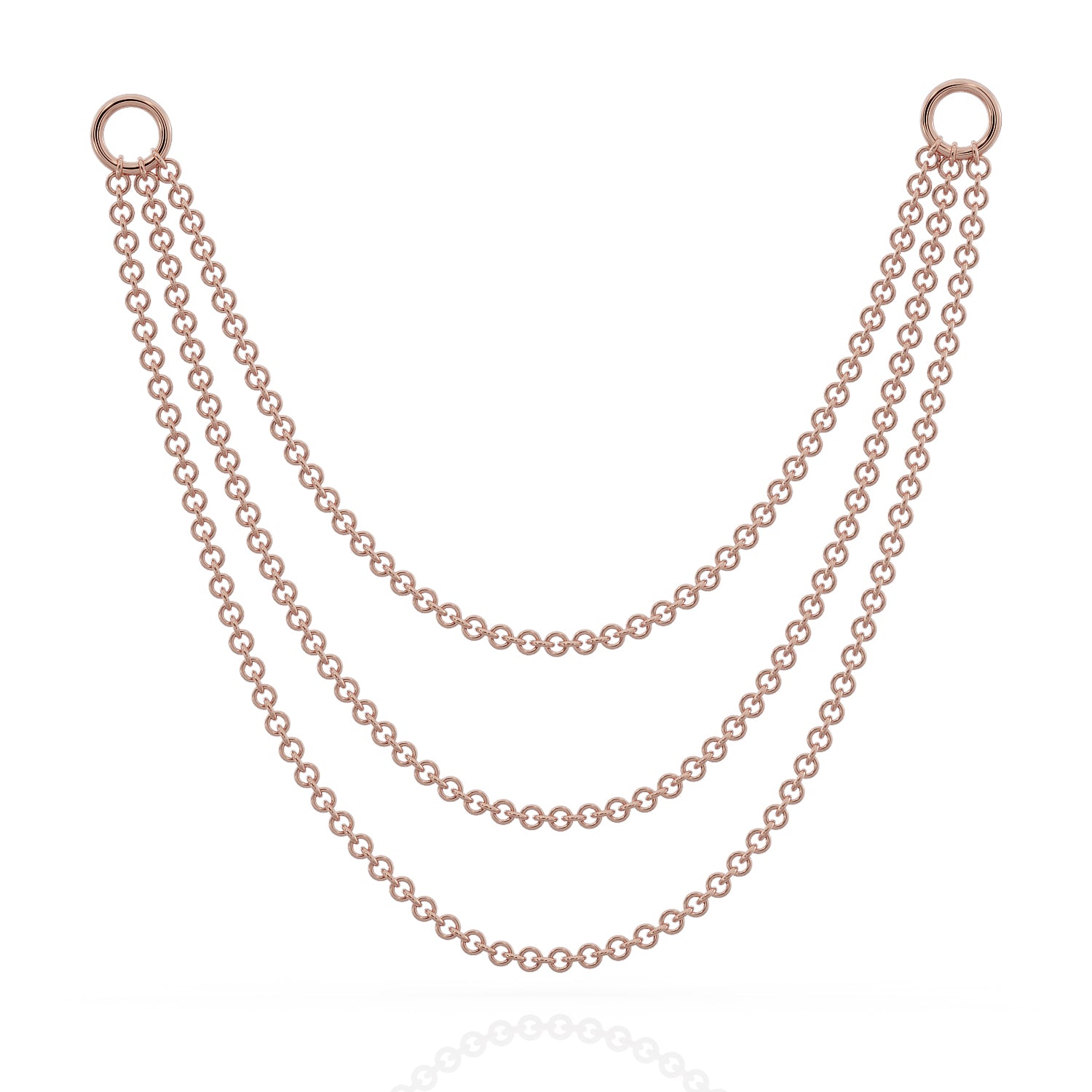 22k Plain Gold Necklace Set JG-1812-1828 – Jewelegance