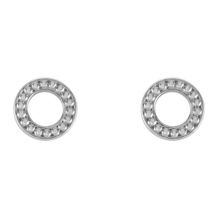 Endless Circle 14K Gold Earrings