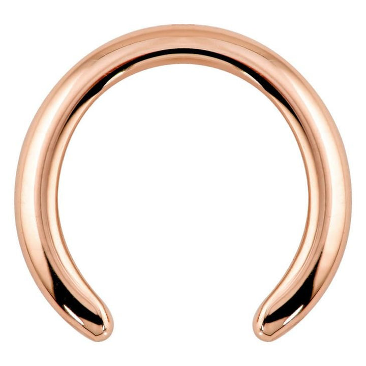1.5mm Band 14K Gold Ear Cuff-14K Rose Gold