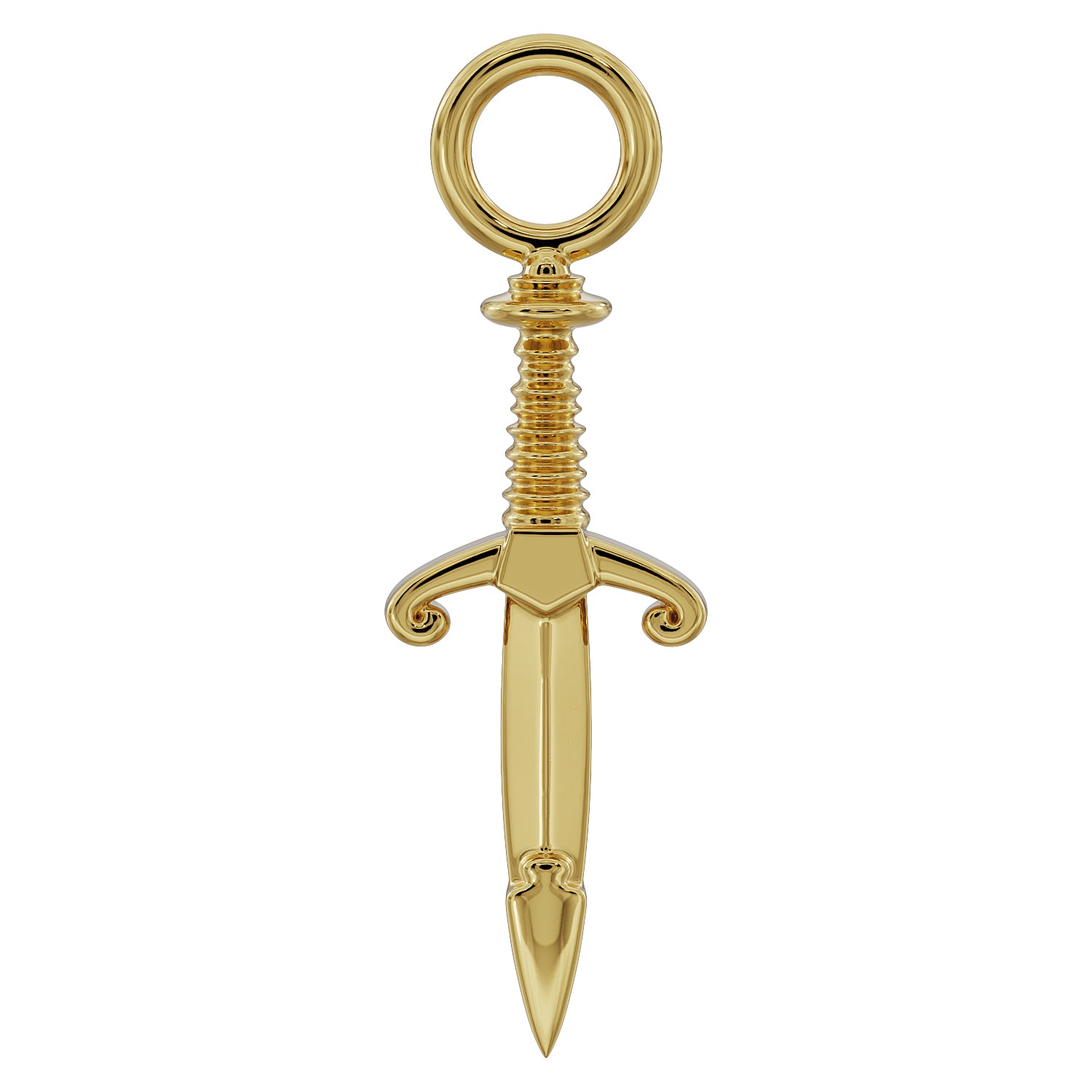 Dagger Charm Accessory for Piercing Jewelry | 14K Gold – FreshTrends