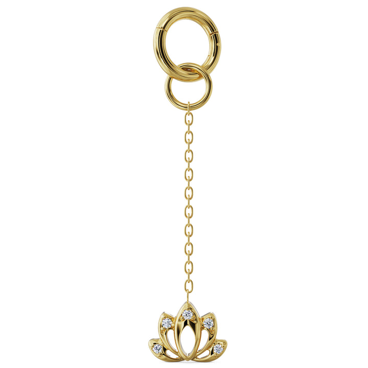 Lotus Diamond Chain Accessory