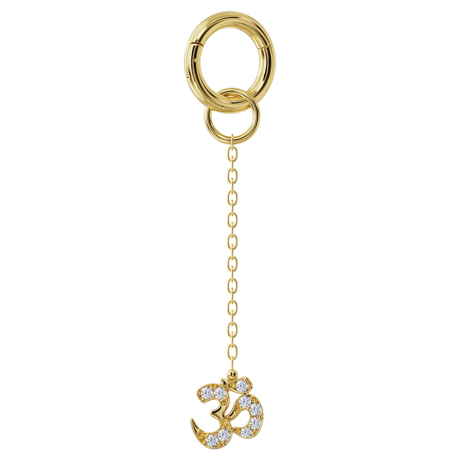 Om Diamond Chain Accessory