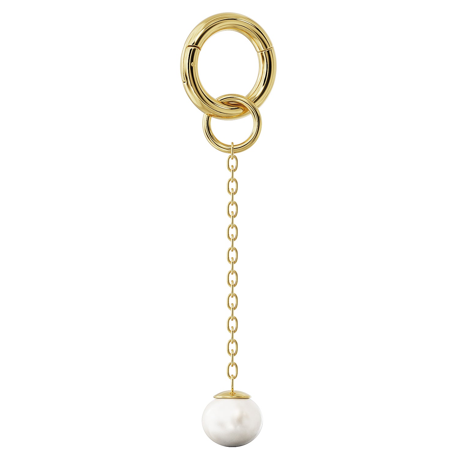Cultured Freshwater Pearl 14K Gold Chain Accessory