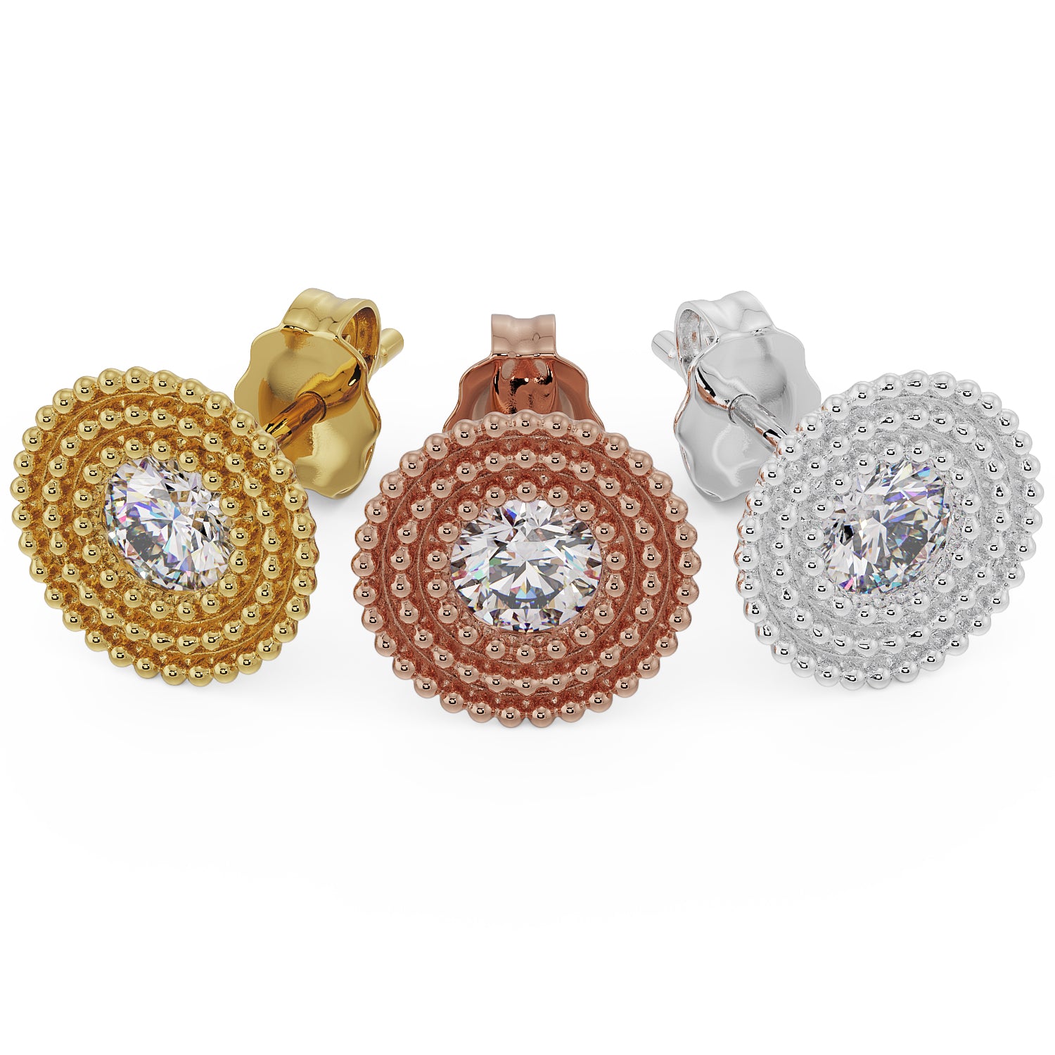 Milgrain earrings on sale