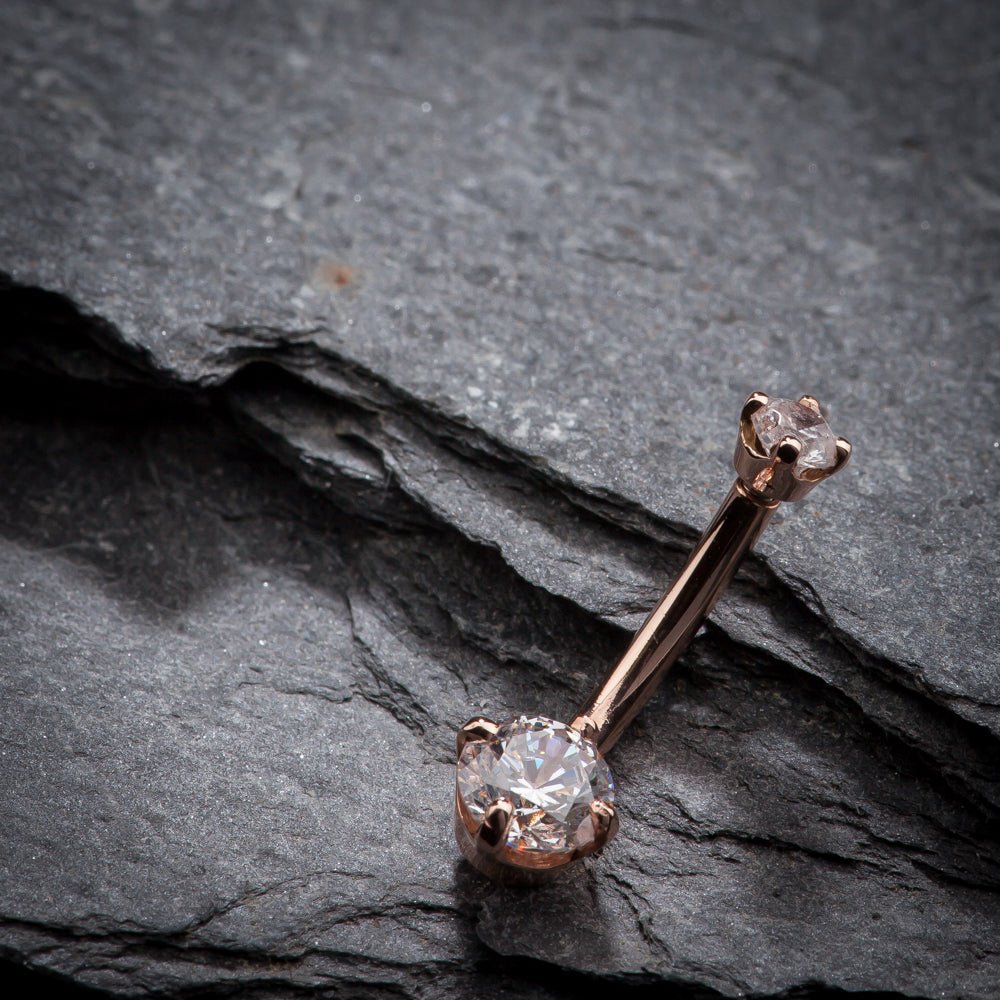 Petite belly button rings top